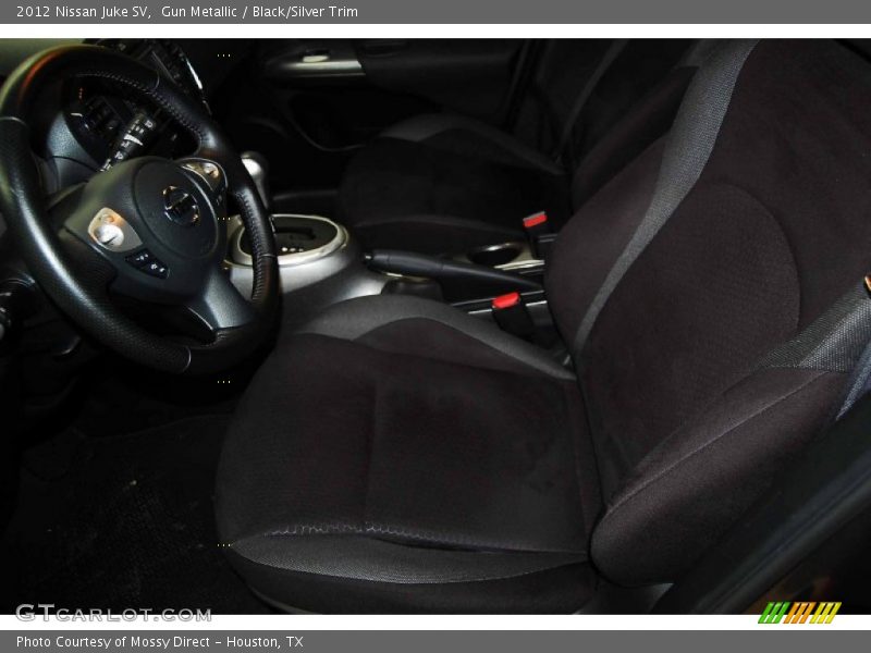 Gun Metallic / Black/Silver Trim 2012 Nissan Juke SV
