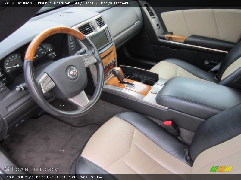 Ebony/Cashmere Interior - 2009 XLR Platinum Roadster 