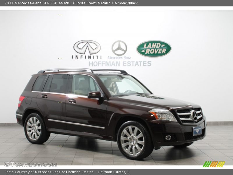 Cuprite Brown Metallic / Almond/Black 2011 Mercedes-Benz GLK 350 4Matic