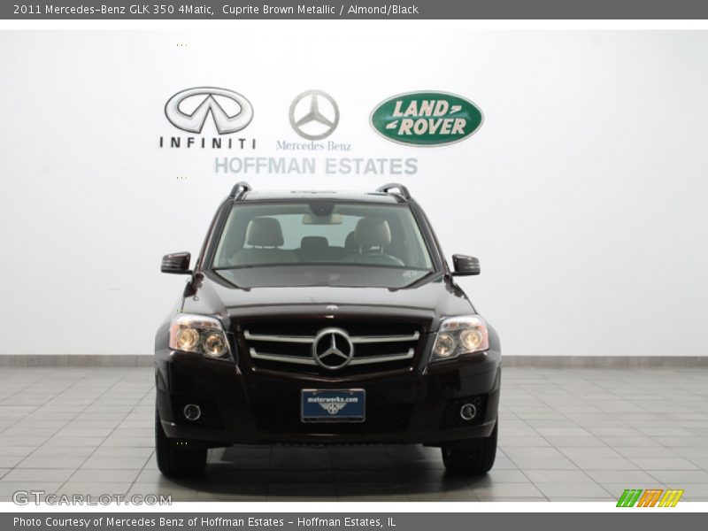 Cuprite Brown Metallic / Almond/Black 2011 Mercedes-Benz GLK 350 4Matic