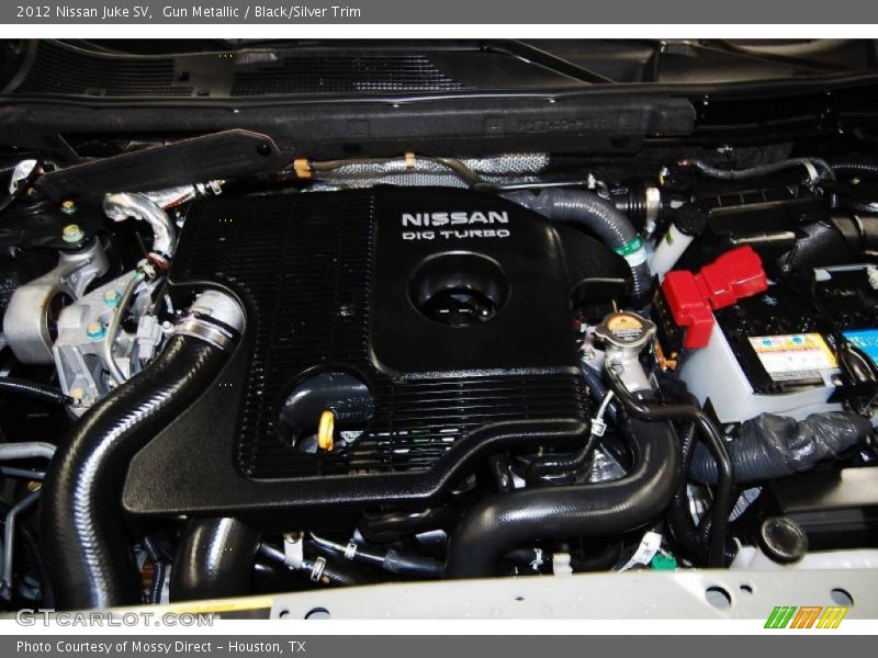 Gun Metallic / Black/Silver Trim 2012 Nissan Juke SV