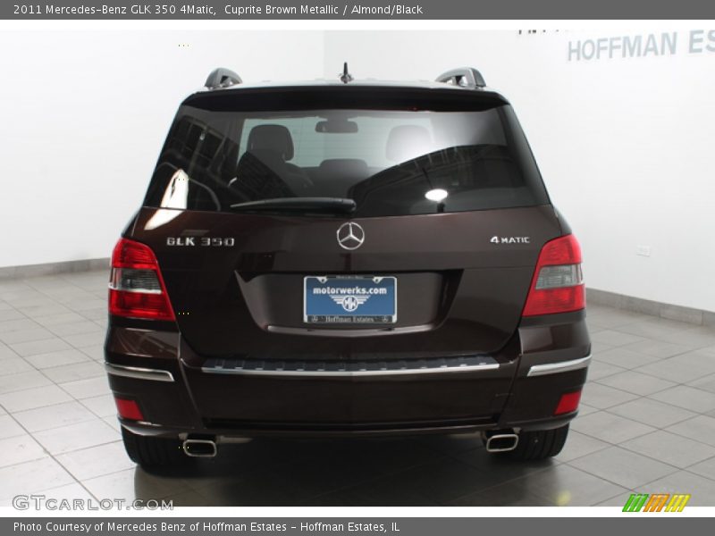 Cuprite Brown Metallic / Almond/Black 2011 Mercedes-Benz GLK 350 4Matic