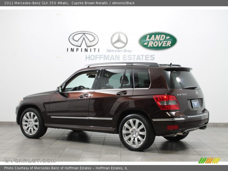 Cuprite Brown Metallic / Almond/Black 2011 Mercedes-Benz GLK 350 4Matic