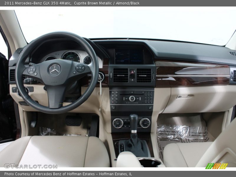 Cuprite Brown Metallic / Almond/Black 2011 Mercedes-Benz GLK 350 4Matic