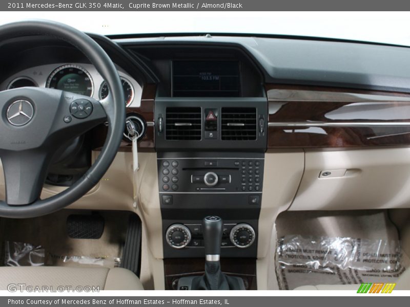 Cuprite Brown Metallic / Almond/Black 2011 Mercedes-Benz GLK 350 4Matic