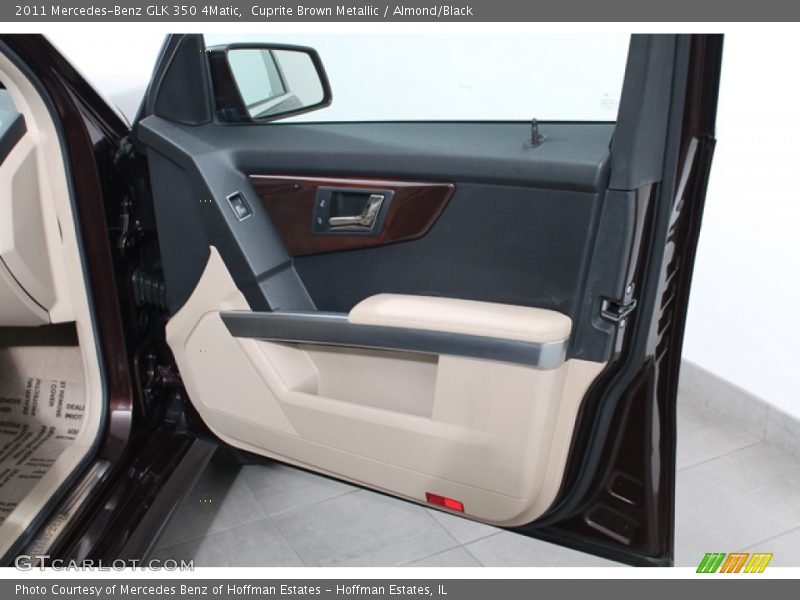 Cuprite Brown Metallic / Almond/Black 2011 Mercedes-Benz GLK 350 4Matic
