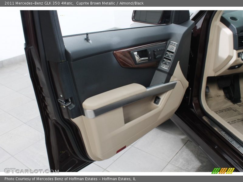 Cuprite Brown Metallic / Almond/Black 2011 Mercedes-Benz GLK 350 4Matic