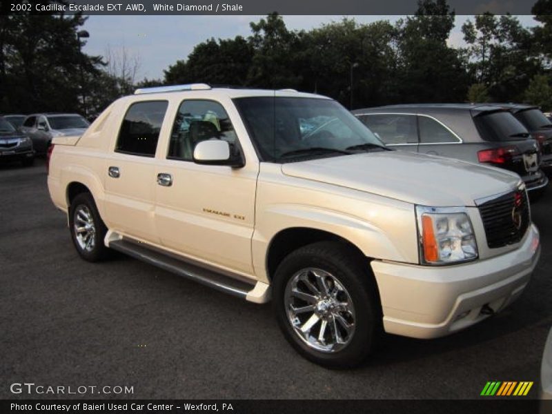 White Diamond / Shale 2002 Cadillac Escalade EXT AWD