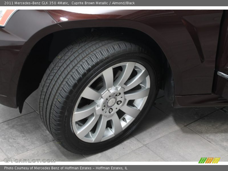 Cuprite Brown Metallic / Almond/Black 2011 Mercedes-Benz GLK 350 4Matic