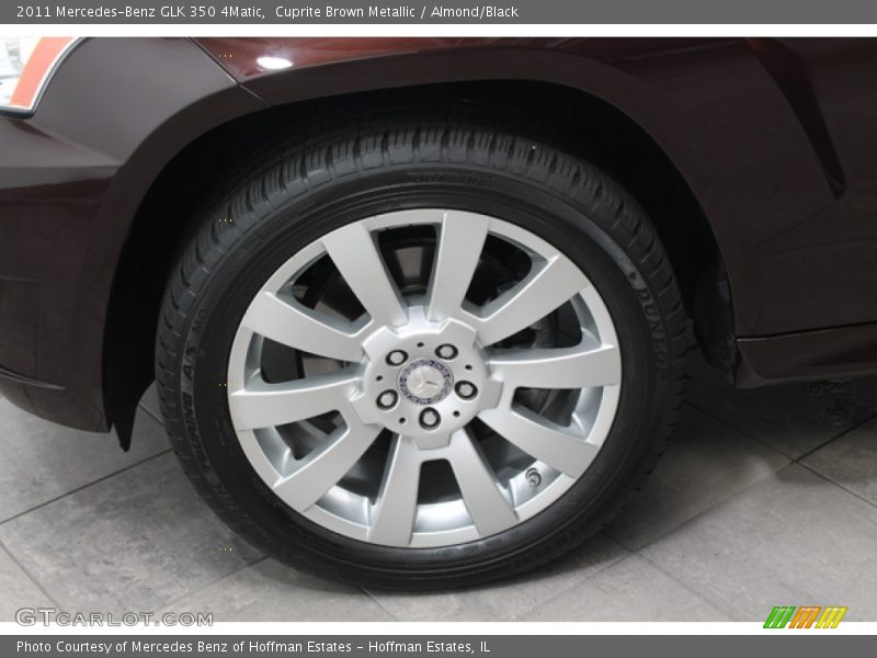 Cuprite Brown Metallic / Almond/Black 2011 Mercedes-Benz GLK 350 4Matic