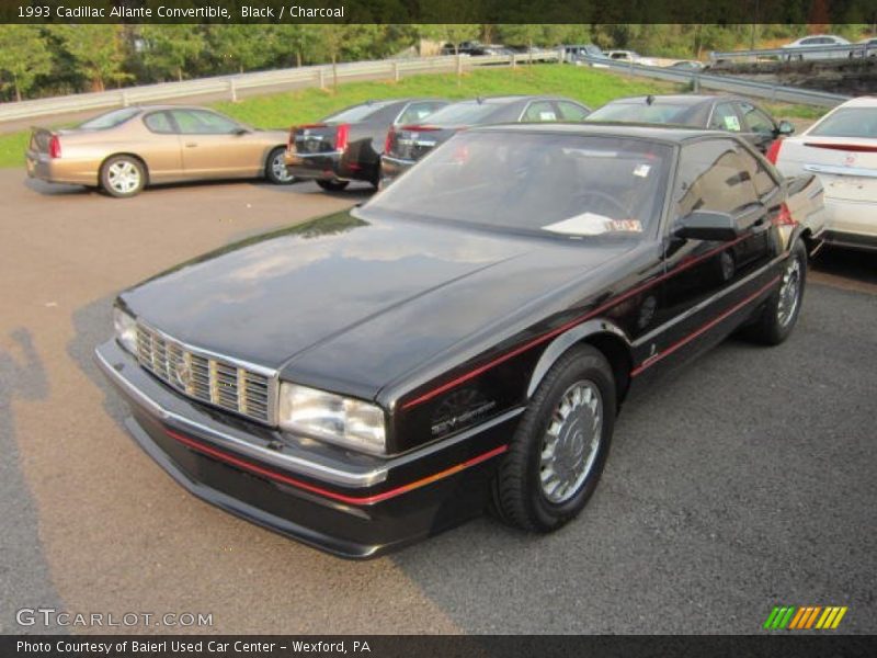 Black / Charcoal 1993 Cadillac Allante Convertible