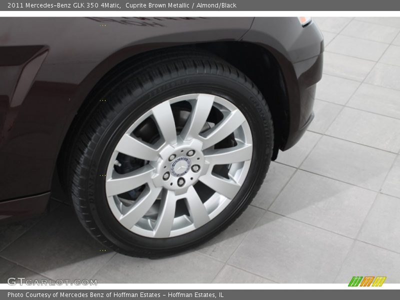 Cuprite Brown Metallic / Almond/Black 2011 Mercedes-Benz GLK 350 4Matic