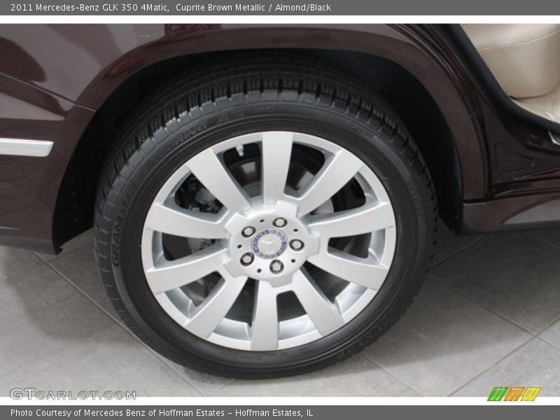 Cuprite Brown Metallic / Almond/Black 2011 Mercedes-Benz GLK 350 4Matic