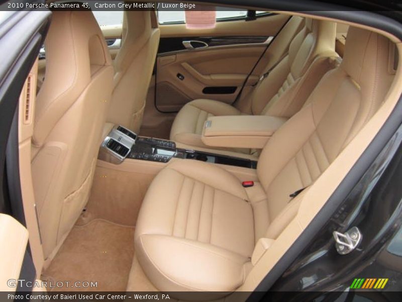 Carbon Grey Metallic / Luxor Beige 2010 Porsche Panamera 4S