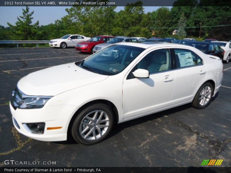Front 3/4 View of 2012 Fusion SEL V6 AWD