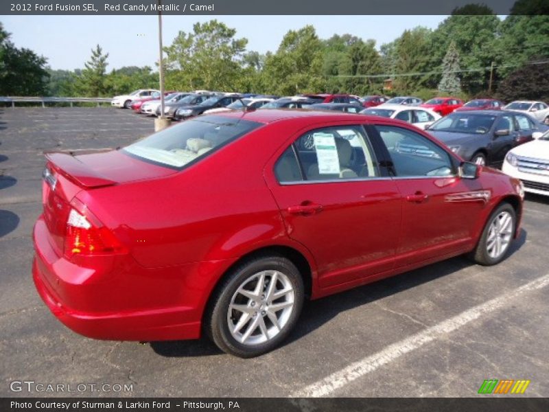  2012 Fusion SEL Red Candy Metallic