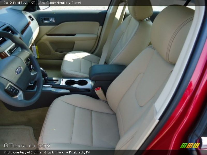 Front Seat of 2012 Fusion SEL