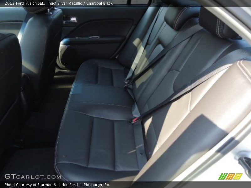 Ingot Silver Metallic / Charcoal Black 2012 Ford Fusion SEL
