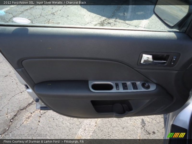 Ingot Silver Metallic / Charcoal Black 2012 Ford Fusion SEL