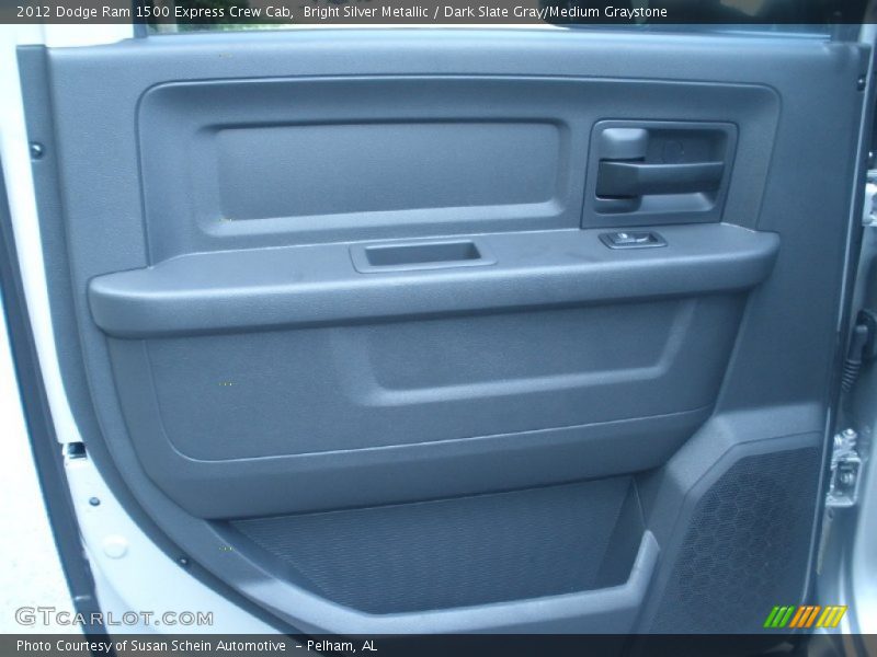 Bright Silver Metallic / Dark Slate Gray/Medium Graystone 2012 Dodge Ram 1500 Express Crew Cab