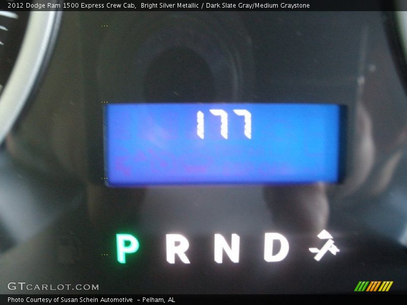 Bright Silver Metallic / Dark Slate Gray/Medium Graystone 2012 Dodge Ram 1500 Express Crew Cab