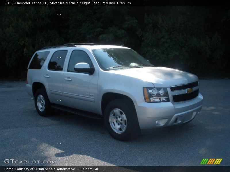 Silver Ice Metallic / Light Titanium/Dark Titanium 2012 Chevrolet Tahoe LT