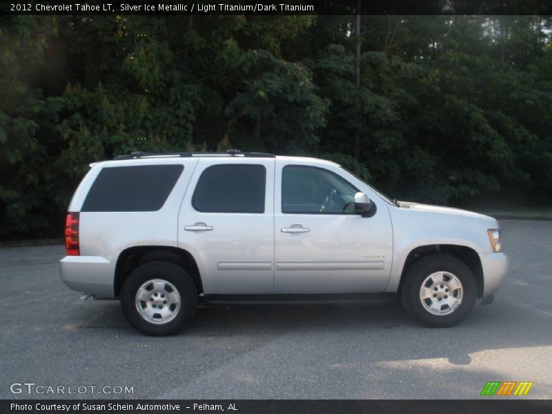 Silver Ice Metallic / Light Titanium/Dark Titanium 2012 Chevrolet Tahoe LT