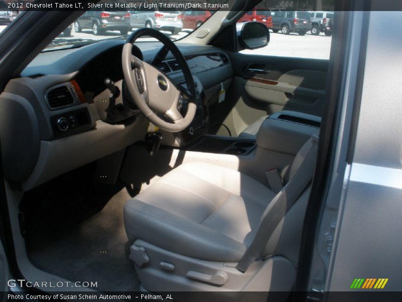 Silver Ice Metallic / Light Titanium/Dark Titanium 2012 Chevrolet Tahoe LT