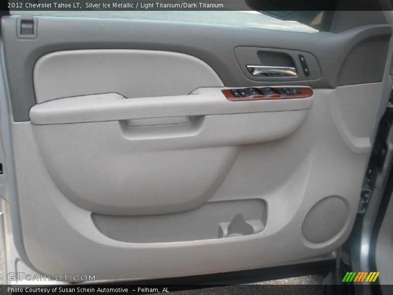 Silver Ice Metallic / Light Titanium/Dark Titanium 2012 Chevrolet Tahoe LT