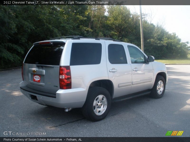 Silver Ice Metallic / Light Titanium/Dark Titanium 2012 Chevrolet Tahoe LT