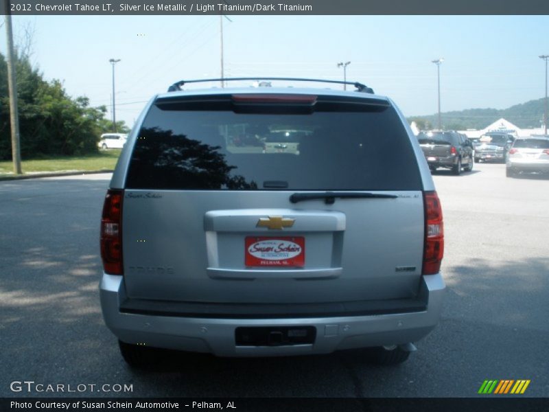 Silver Ice Metallic / Light Titanium/Dark Titanium 2012 Chevrolet Tahoe LT