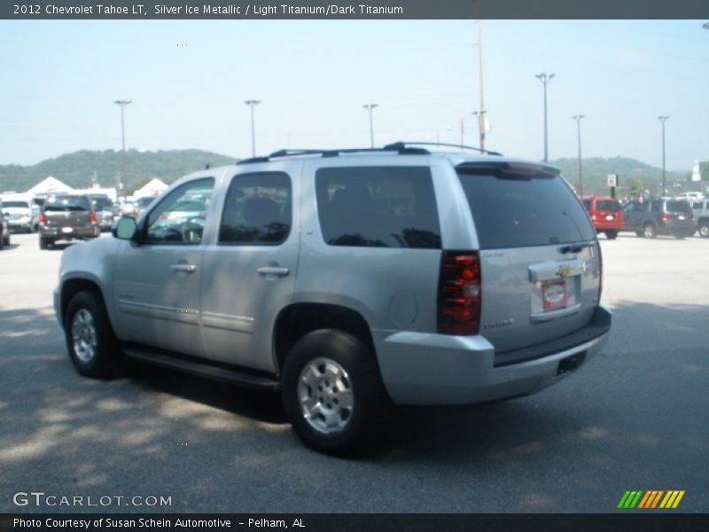 Silver Ice Metallic / Light Titanium/Dark Titanium 2012 Chevrolet Tahoe LT