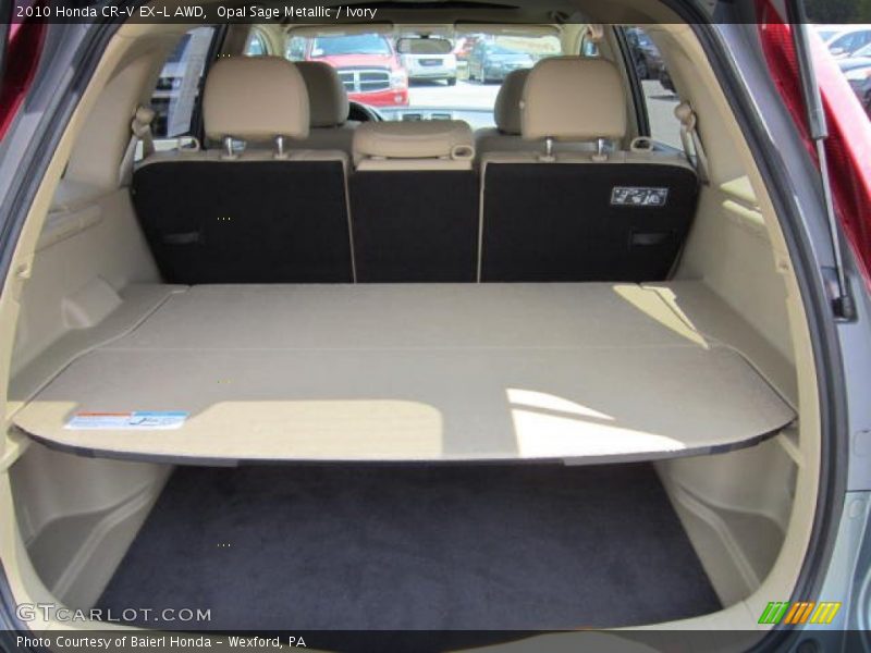Opal Sage Metallic / Ivory 2010 Honda CR-V EX-L AWD
