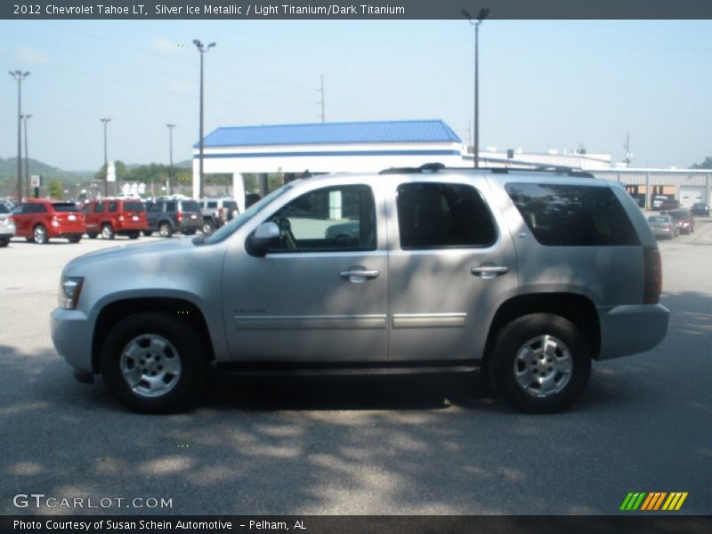 Silver Ice Metallic / Light Titanium/Dark Titanium 2012 Chevrolet Tahoe LT