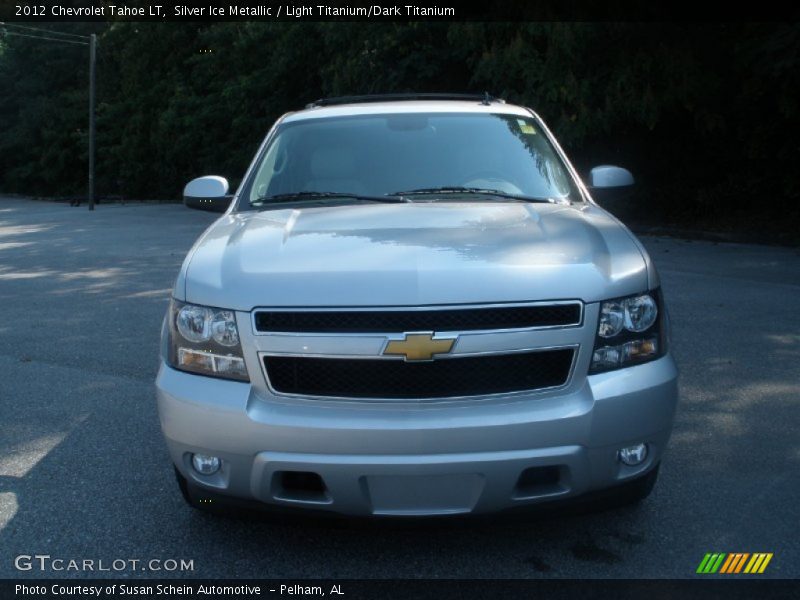 Silver Ice Metallic / Light Titanium/Dark Titanium 2012 Chevrolet Tahoe LT