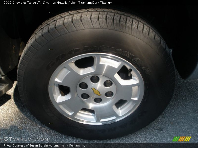 Silver Ice Metallic / Light Titanium/Dark Titanium 2012 Chevrolet Tahoe LT