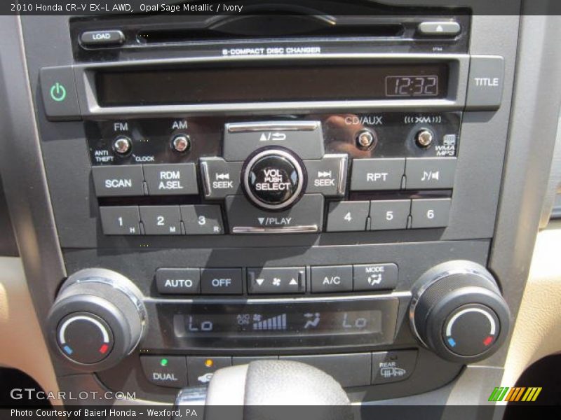 Opal Sage Metallic / Ivory 2010 Honda CR-V EX-L AWD