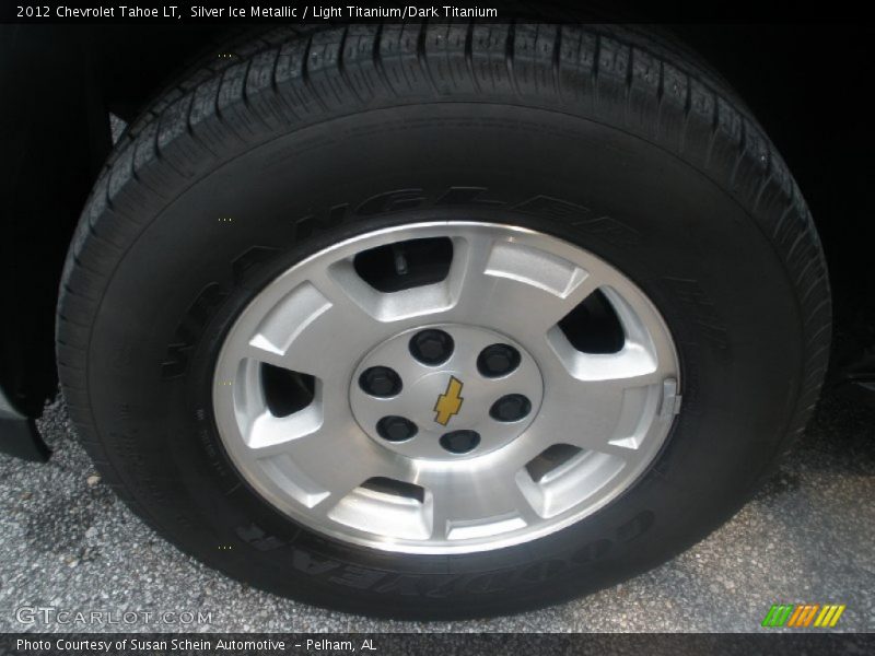 Silver Ice Metallic / Light Titanium/Dark Titanium 2012 Chevrolet Tahoe LT