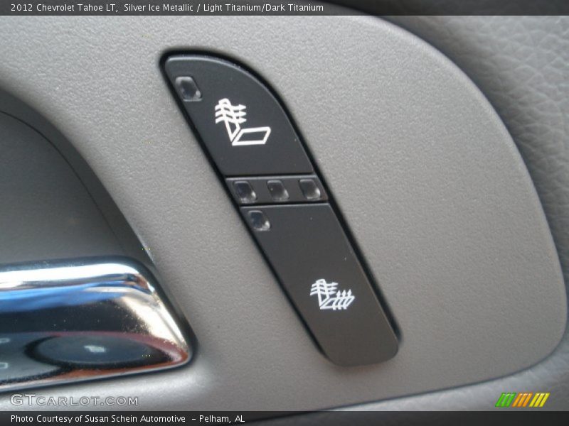 Silver Ice Metallic / Light Titanium/Dark Titanium 2012 Chevrolet Tahoe LT