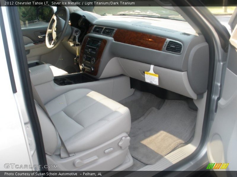 Silver Ice Metallic / Light Titanium/Dark Titanium 2012 Chevrolet Tahoe LT