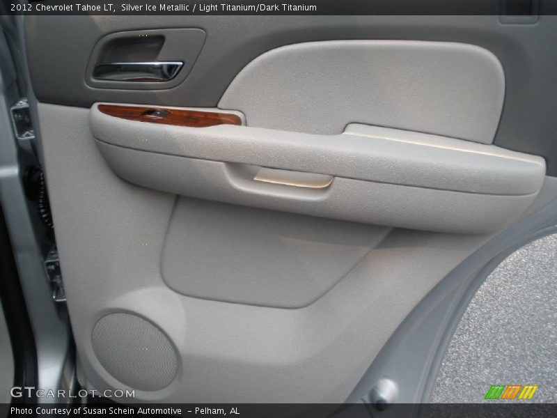 Silver Ice Metallic / Light Titanium/Dark Titanium 2012 Chevrolet Tahoe LT