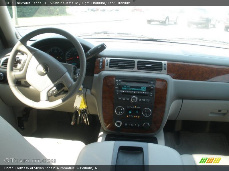 Silver Ice Metallic / Light Titanium/Dark Titanium 2012 Chevrolet Tahoe LT