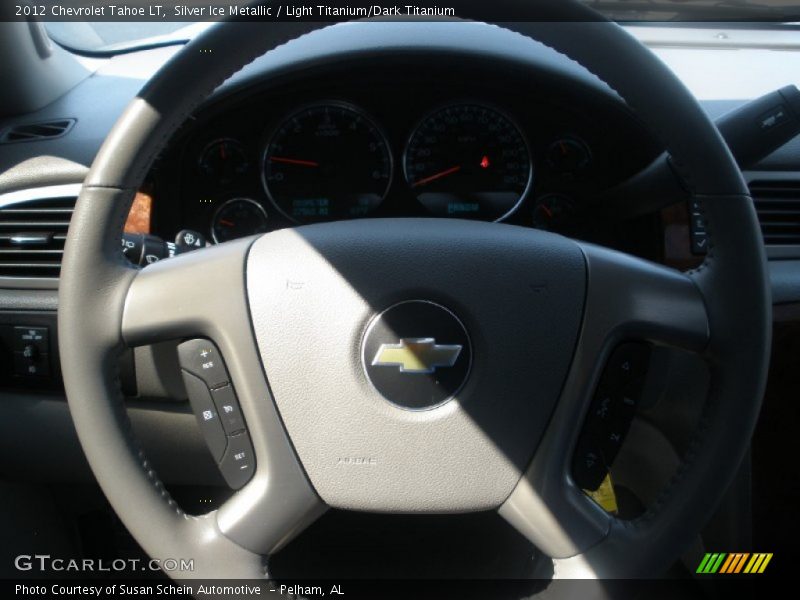 Silver Ice Metallic / Light Titanium/Dark Titanium 2012 Chevrolet Tahoe LT