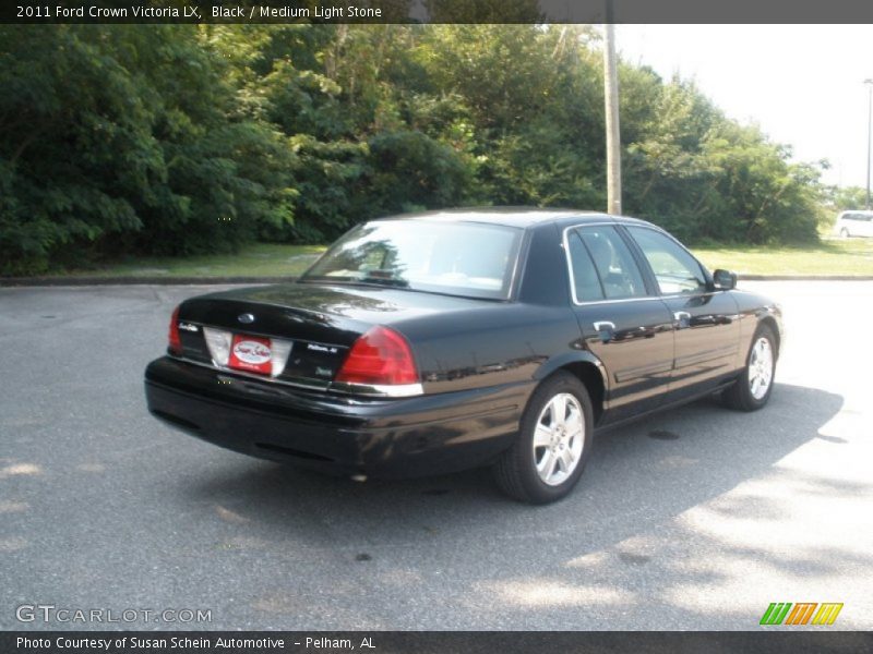 Black / Medium Light Stone 2011 Ford Crown Victoria LX