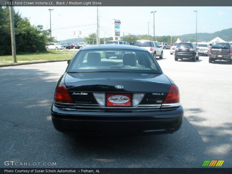 Black / Medium Light Stone 2011 Ford Crown Victoria LX