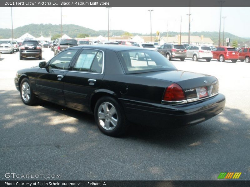 Black / Medium Light Stone 2011 Ford Crown Victoria LX