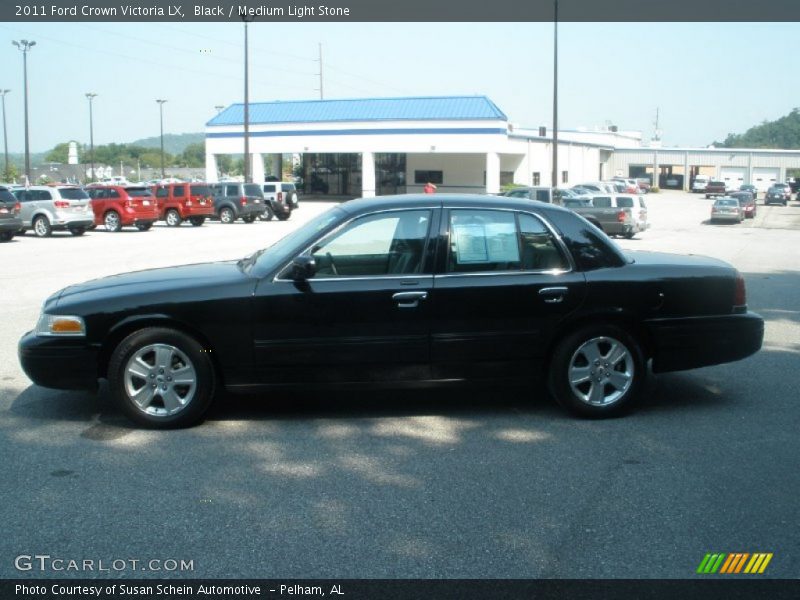 Black / Medium Light Stone 2011 Ford Crown Victoria LX