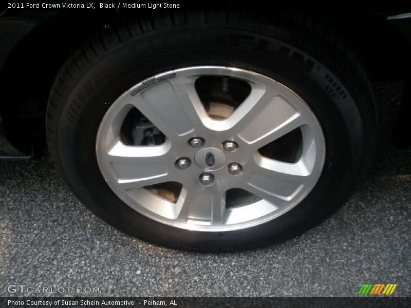 Black / Medium Light Stone 2011 Ford Crown Victoria LX