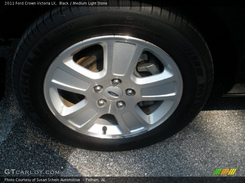 Black / Medium Light Stone 2011 Ford Crown Victoria LX