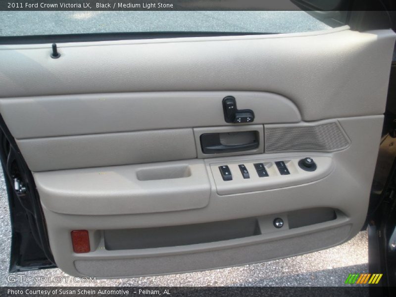 Black / Medium Light Stone 2011 Ford Crown Victoria LX